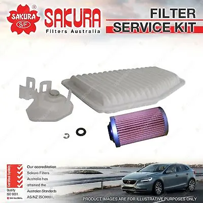 Oil Air Fuel Filter Service Kit For Holden Berlina Calais VE Caprice WM WN V6 • $53.96