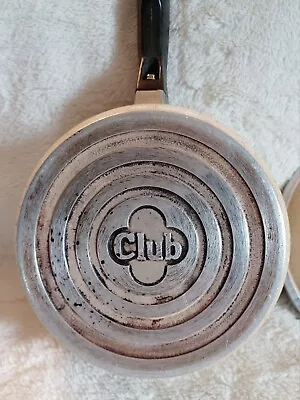 Vintage Club Cast Aluminum 2 Quart Sauce Pan Pot Almond Cream With Lid • $24.99