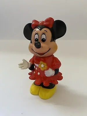 Vintage Minnie Mouse Walt Disney Money Coin Bank Plastic Korea Mickey • $40