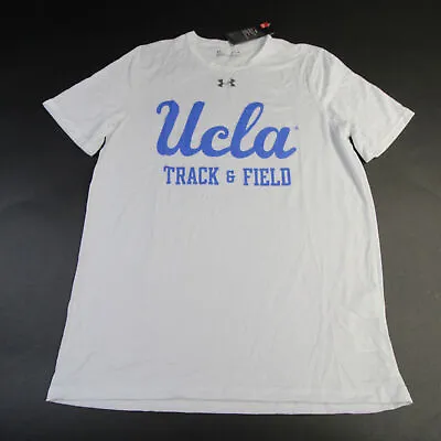 UCLA Bruins Under Armour HeatGear Short Sleeve Shirt Men's White New • $14.29