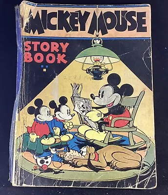 Mickey Mouse Story Book 1931 First Ed. From The Original Disney Staff • $38.99