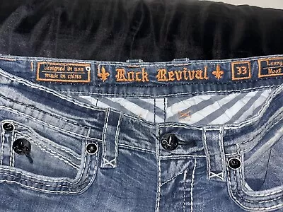 Rock Revival Jeans Mens Bootcut 33 • $70