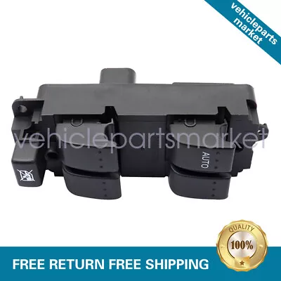 Power Window Switch Front Driver Left Side Black LH Hand For Mazda 3 SP23 2005 • $21.59