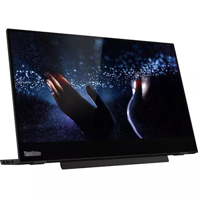 Lenovo M14T 14  16:9 Portable Multi-Touch IPS Monitor With Active Touch Pen - In • $469.35
