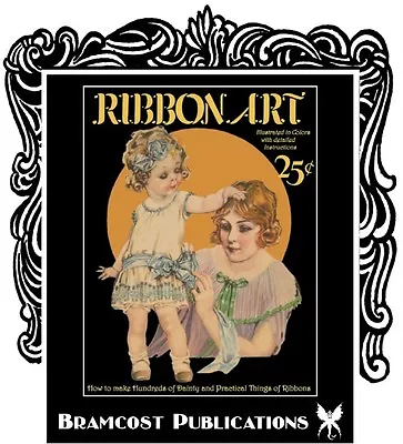 1920s Ribbon Art Book #2 (Millinery Fashion Ribbonry) • $19.95