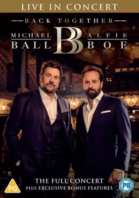 Michael Ball And Alfie Boe - Back Together - Live In Concert DVD NEW • $9.91