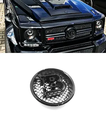 W463 Brabus Style Black Grille Badge Logo Mercedes G-Class G63 G500 G65 G550 1pc • $398