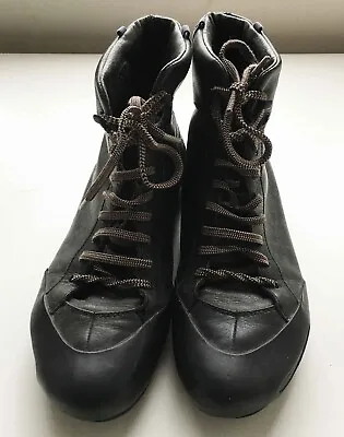 Genuine Camper Peu Senda Boot  Black Leather Ankle Boots Flats Size 5 /37 • £19