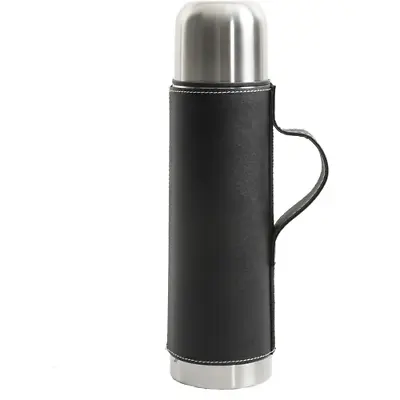 Mr. Coffee 131005.01 23 Oz. Stainless Steel Thermal Bottle With Leatherette S... • $9.99