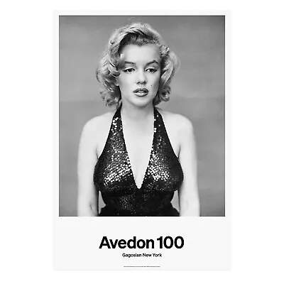 Marilyn Monroe By Richard Avedon - Mint Original Exhibition Poster - 2023 • $225