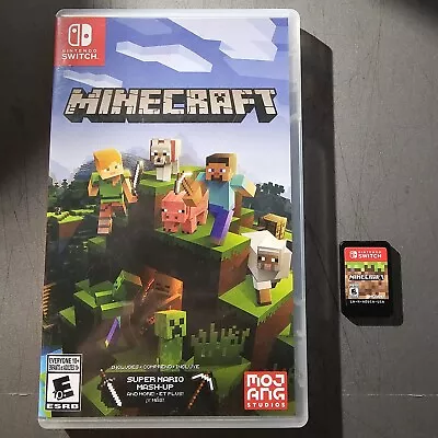 Minecraft Nintendo Switch Game W/Case Super Mario Mash-up • $25.50