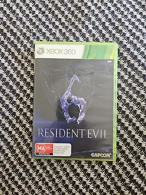 Resident Evil 6 - Microsoft Xbox 360 - PAL - 2 Discs - Complete With Manual • $7.79