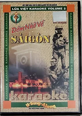 Dem Nho Ve SaiGon~Lua Viet Karaoke Vol 2-Vietnamese Music DVD U-SING-ALONG 2001 • $34.99