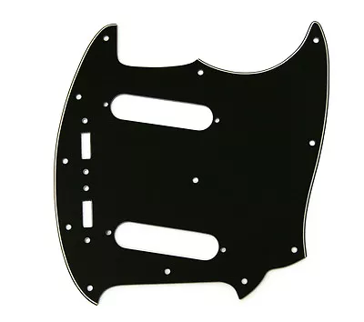 Black 3-ply Pickguard For Vintage USA Fender Mustang® PG-0581-033 • $22.50