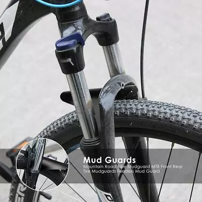 Mountain Road Bike Mudguard MTB Front Rear Tire Mudguards Fenders Mud Guard • $9.49