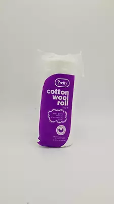 Pretty Cotton Wool Roll 100g **100% Pure Cotton • £5.63