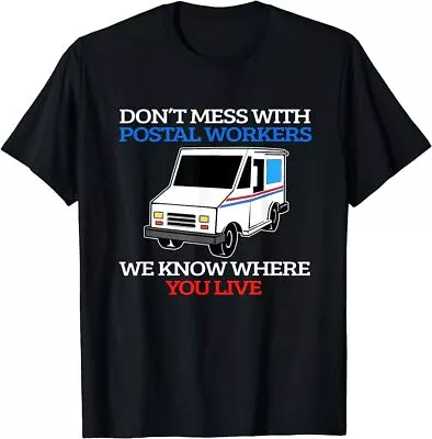 BEST TO BUY Mailman Gift Mailman Post Office Know Where You Live Gift T-Shirt • $22.55