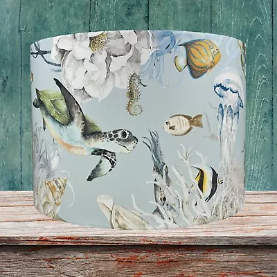 Under The Sea Lampshade Ceiling Light Shade | Kids Sea Creatures Nursery Bedroom • £28.99