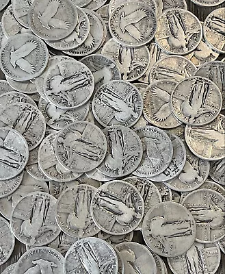 Standing Liberty Quarters - 90% Silver - Full Readable Dates - Choose How Many! • $9.25