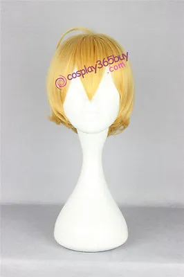 Free! Hazuki Nagisa Cosplay Wig Short Wig Golden Color General Wig • $18.99