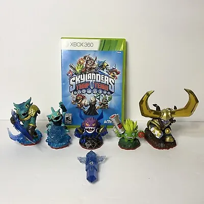 Lot Of 6 Skylanders Trap Team Figures & XBOX 360 Skylanders Game Bundle • $40