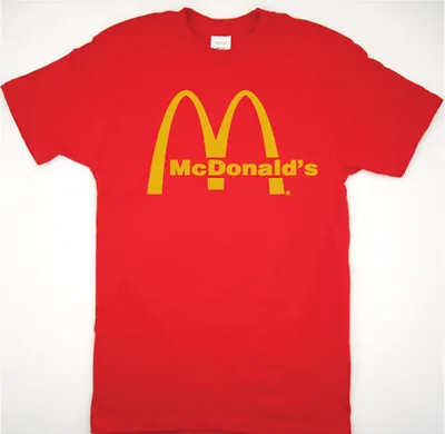 McDonalds Retro Logo T Shirt Authentic Fast Food Burger Big Mac Mccafe Mcnuggets • $10.95