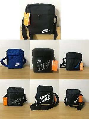 £14.95 • Buy Nike Logo Men's Cross Body Messenger Shoulder Bag  Handbag Free P&P In UK