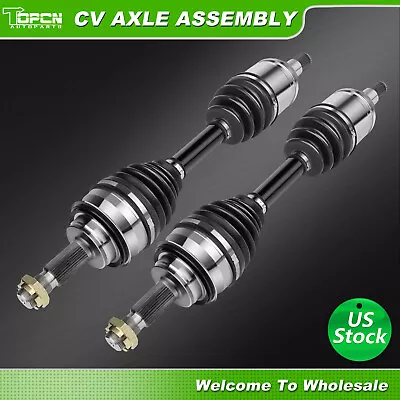 Front Pair 2 For Toyota Tacoma 4Runner FJ Cruiser Lexus GX460 4.0L CV Axle Shaft • $163.27