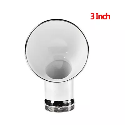US 3  Round White Cowl Vent Marine Boat Yacht Stainless Steel Cowl Vent Air Vent • $129.99