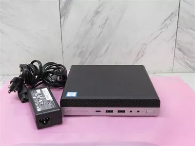 HP EliteDesk 800 G3 35W Mini PC Computer - Intel I5-6500T 2.5Ghz 8GB + Adapter • $64.99