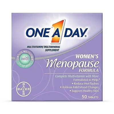 One A Day Women's Menopause Multivitamin Addresses Menopause Symptoms Such A... • $23.81