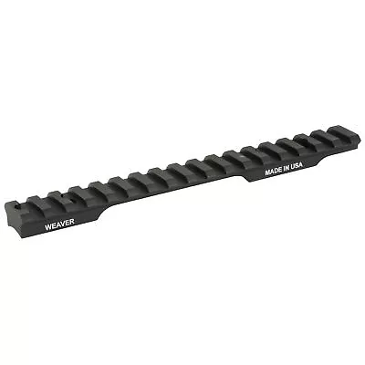 Weaver 99466 Fits Savage 110 Short Action Black 1x3.75x3.75  1 Pound Scope Mount • $43.16