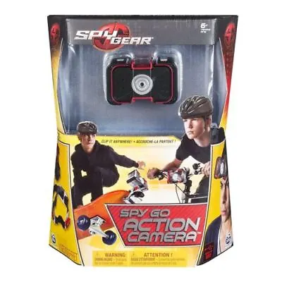 Spy Gear Spy Go Action Camera - Portable Surveillance Camera With Strap & Clip • £39.99