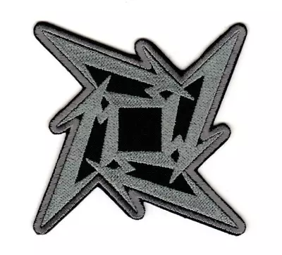 Metallica M Ninja Throwing Star Patch - American Heavy Thrash Metal Band Logo • $6.99