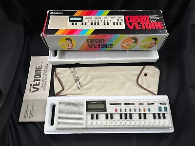 Casio VL-Tone VL-1 Electronic Music Keyboard & Calculator W/ Box Vintage - WORKS • $10.50