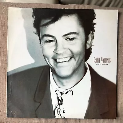 PAUL YOUNG - OTHER VOICES    VG+(sleeve)/ MINT VINYL LP - Printed Inner • £12.50