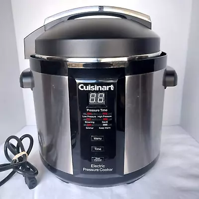 Cuisinart CPC-600 6 Quart Electric Pressure Cooker Used Once • $69.99