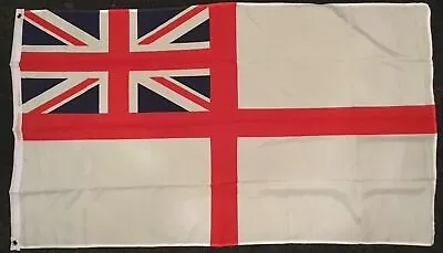 White Ensign Flag. Royal Navy Boat Yacht Football UK RN Armed Forces Remembrance • £5.99