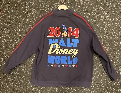 Walt Disney World Parks 2014 Mickey Mouse Zip Sweatrshirt Mens Size XL • $19.99