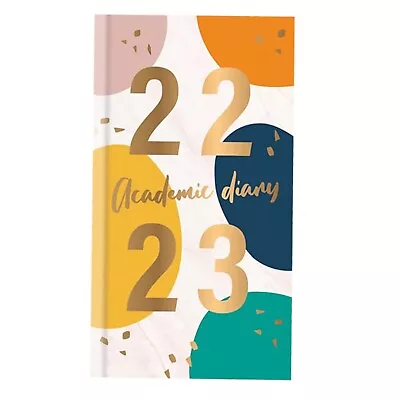 £1.99 • Buy 2022-2023 Academic Diary Slimline Week To View Student 3191 - Text Spots