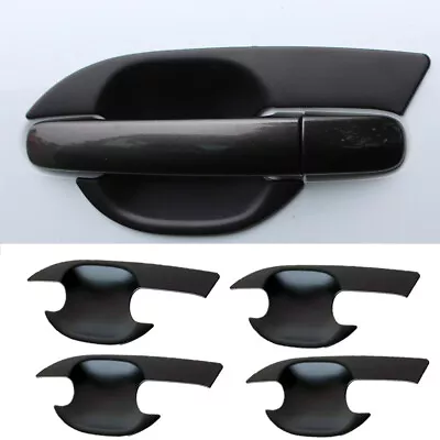 $29.88 • Buy Black Door Handle Bowl Cup Cover Protectors For Ford Ranger 2012-2022 PX PX2 MK3