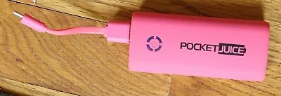 Tzumi Pocket Juice Endurance AC 4000 MAh Portable Charger (Pink) • $11