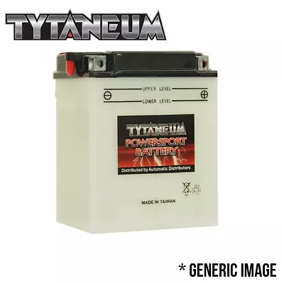 Conventional Flooded Battery For Kawasaki KL600-B KLR 1985-1986 With Acid Pack • $58.27