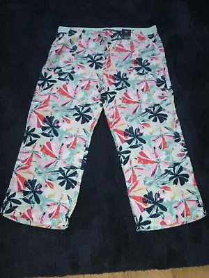 Ladies Linen Rich Summer Trousers From M&S Size 20 BNWT • £6