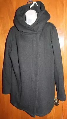 MOSSIMO Ladies' XL PEACOAT (gray W/ Fleece Lining) EUC • $23