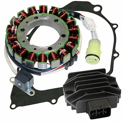 Stator And Regulator Rectifier W/Gasket For Yamaha Raptor 350 YFM350R 2004-2013 • $49.01