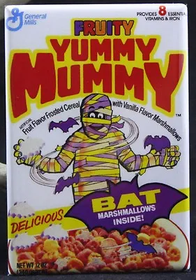 Fruity Yummy Mummy Cereal 2  X 3  Fridge / Locker Magnet. Creative Gift Idea! • £6.17