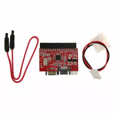 £6.49 • Buy IDE 100/133 HDD CD DVD TO SATA Converter Adapter, SATA CABLE AND POWER CONNECTOR