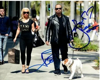 ICE T And COCO AUSTIN Signed Autographed 8x10 Photo • £240.09