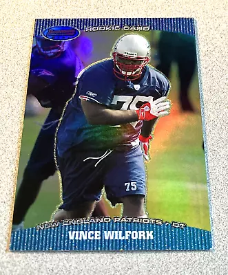 2004 Bowman's Best RC #87 Vince Wilfork Patriots See Note • $4.39